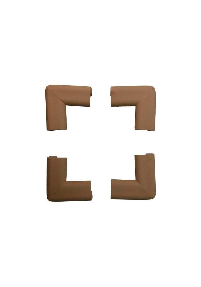 Daiso Impact Resistant Corner Cushion - Beige (1.37in x 2.75in) - Image 1